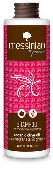 Shampoo voor Gekleurd & Beschadigd Haar Messinian Spa