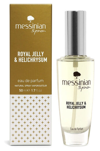 Eau de Parfum Royal Jelly (gold glitter serie) Messinian Spa