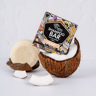 Shampoo Bar tegen Gespleten Haarpunten (Kokos) - 80 gram Olive-elia