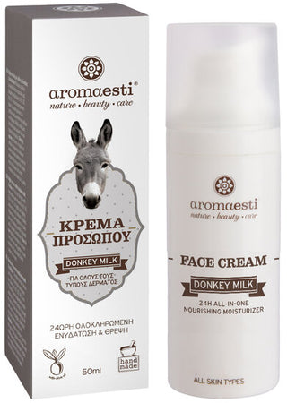 Ezelinnenmelk Gezichtscrème Aromaesti