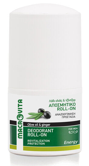 Deodorant Roller voor Mannen - Energy Macrovita