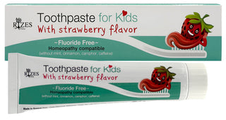 Tandpasta zonder Fluoride voor Kinderen Rizes