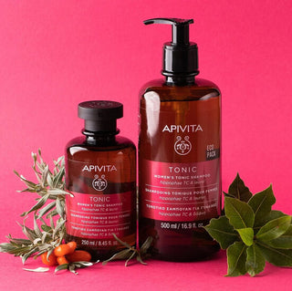 Women's Tonic Shampoo tegen Haarverlies (500 ml eco-verpakking) Apivita
