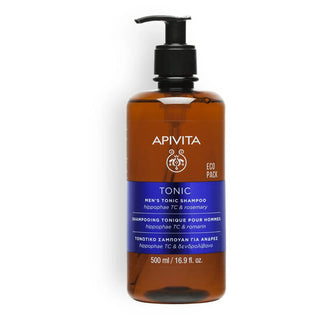 Men's Tonic Shampoo tegen Haarverlies (500ml eco-verpakking) Apivita