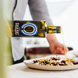 Biologische Olijfolie uit Kreta - 250 ml (Glas) Gkazas