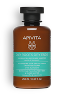 shampoo oily roots dry ends apivita