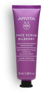 face scrub brightening apivita