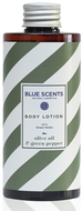 bodylotion olijfolie groene peper blue scents