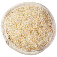 loofah face peeling