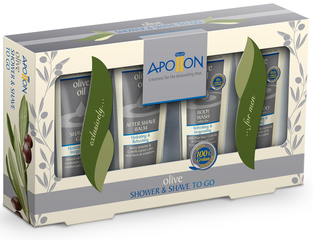 Apollon Shower & Shave to Go Kit