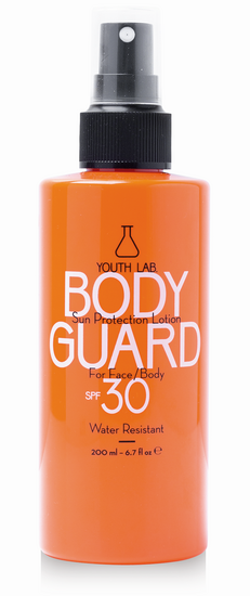 body guard spf30 zonnebrandspray youth lab
