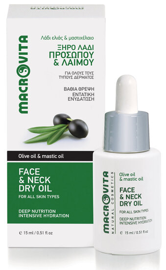 face neck dry oil macrovita