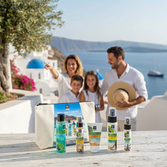 Reisverpakking natuurlijke zonnebrand