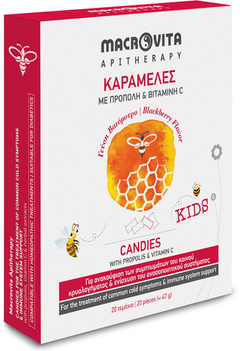 Keelpastilles voor Kinderen (5+) Macrovita