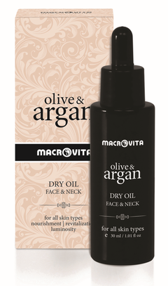 Face & Neck Dry Oil Olive & Argan