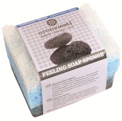 Scrubspons met Olijfzeep Vulkanisch Zand Aromaesti