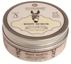 Handgemaakte Bodyscrub Ezelinnenmelk Aromaesti