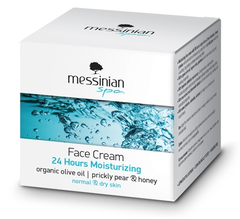 24-uurs Gezichtscrème (normaal & droge huid) Messinian Spa