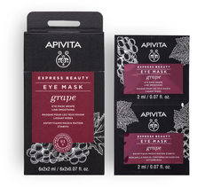 Oogmasker tegen Kraaienpootjes (2 zakjes) Apivita