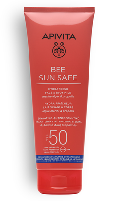 Fresh Face & Body Milk SPF50 Apivita