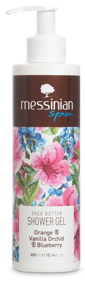 Douchegel Sinaasappel, Vanille & Bosbes Messinian Spa