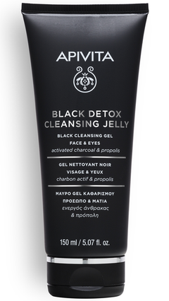 Black Detox Cleansing Gel Apivita