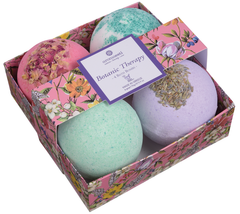 Bath Bomb Botanic Therapy Gift Set Aromaesti
