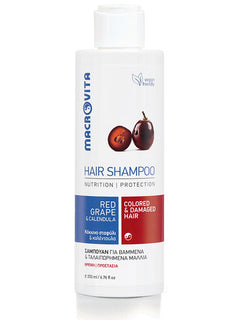 Shampoo voor Gekleurd en Beschadigd Haar Macrovita