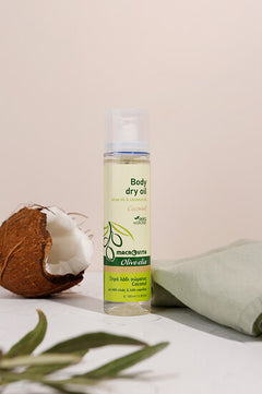 Body Dry Oil Coconut met Kokosolie Olive-elia