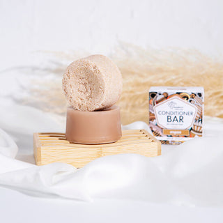Conditioner Bar voor Gekleurd Haar (Argan) - 80 gram Olive-elia
