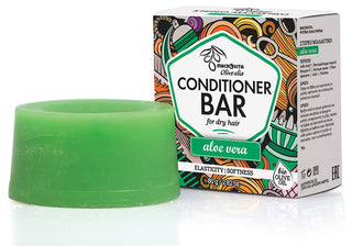 Conditioner Bar voor Droog Haar (Aloë Vera) - 80 gram Olive-elia