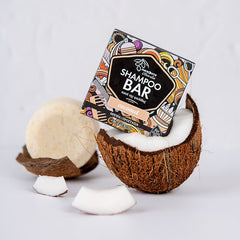 Shampoo Bar tegen Gespleten Haarpunten (Kokos) - 80 gram Olive-elia