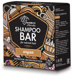 Shampoo Bar voor Gekleurd Haar (Argan) - 80 gram Olive-elia