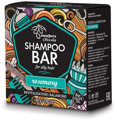 Shampoo Bar tegen Vet Haar (Rozemarijn) - 80 gram Olive-elia
