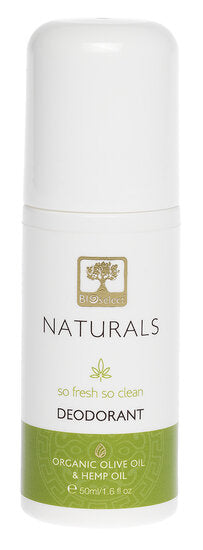 BIOselect Natuurlijke Deodorant Roller Hennepolie BIOselect Naturals