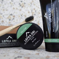 Bamboe Tandenborstel met Houtskoolharen Kálliston