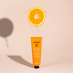 Face Mask voor een Stralende Huid (Sinaasappel) Apivita