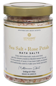 Badzout Rozen met Rozenblaadjes Aromaesti