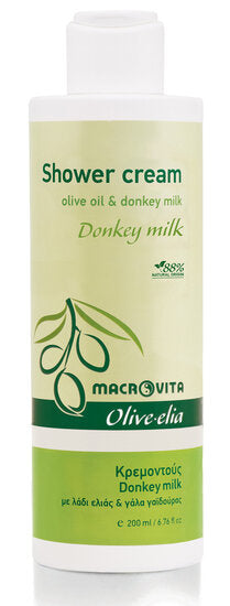 Douchecrème Ezelinnenmelk Olive-elia