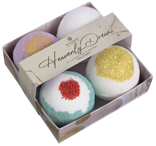 Bath Bomb Heavenly Dreams Christmas Gift Set Aromaesti