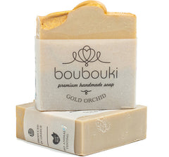 Ambachtelijke Olijfzeep Gold Orchid Boubouki