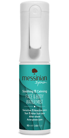 Kalmerende Face & Body Water Mist Messinian Spa