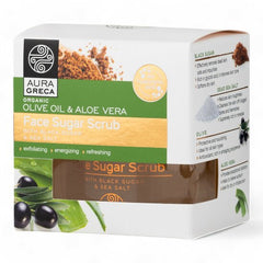 Face Sugar Scrub Aura Greca