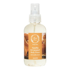 Body Water Vanilla & Caramel (met echte vanille) Fresh Line