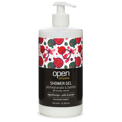 Open Badschuim / Douchegel Pomegranate & Berries (750ml) Open Cosmetics