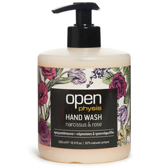 Open Vloeibare Handzeep Narcissen & Rozen Open Cosmetics