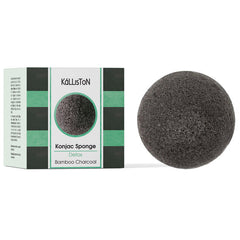 Konjac Spons Bamboo Houtskool voor de Vette Huid Kálliston