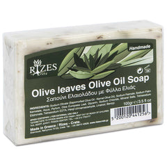 Pure Olijfolie Scrubzeep Olijfblad Rizes