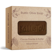 Rustieke Olijfzeep met Cacao en Cacaoboter Kálliston