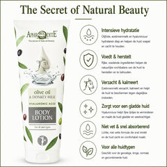 Ezelinnenmelk Bodylotion Aphrodite